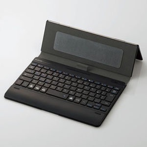 ELECOM タブレットケース付きワイヤレスBluetooth(R)キーボード TK-CAP02BK